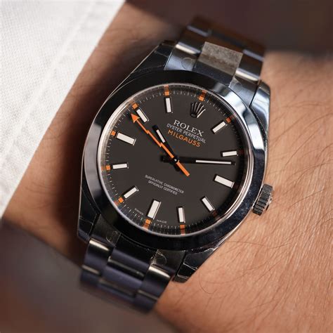 rolex milgauss black sheep.